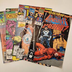 Lot What If Comic Books 1991 26 31 32 1982 33 1984 44 Marvel Dazzler Iron Man X
